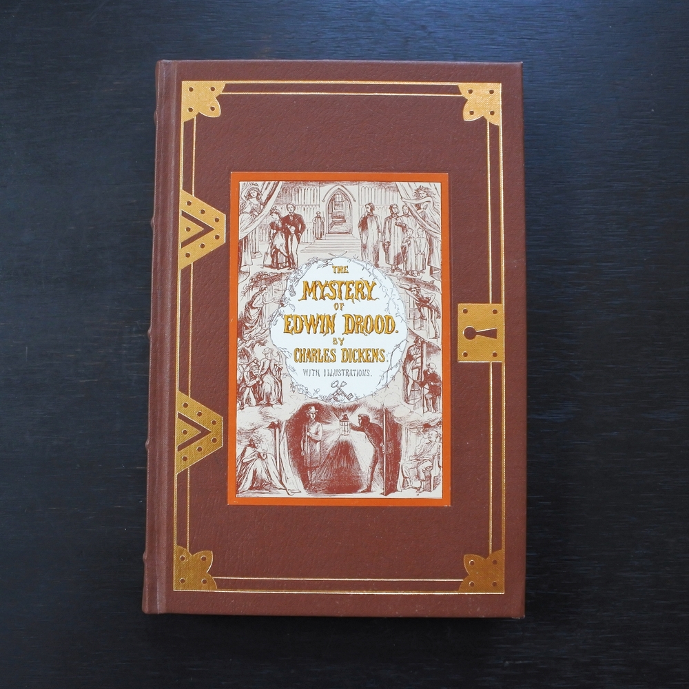 Vintage The Mystery of Edwin Drood by Charles Dickens Franklin Library Mystery